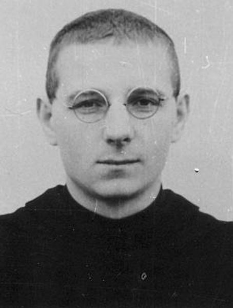 Father Ludwik Pius Bartosik, wearing a habit in the photo.